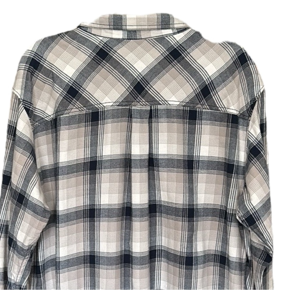 COLUMBIA‎ CAL Bears Collegiate Plaid Flannel Shirt Long Sleeve Cotton Casual XL - Picture 8 of 14